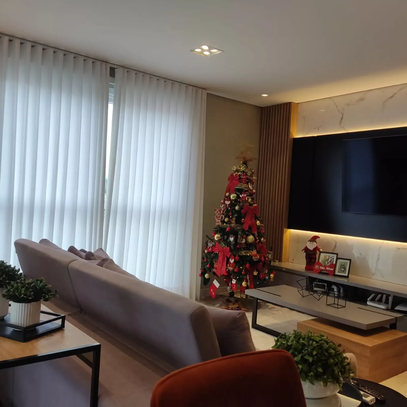 Sala de estar e jantar 