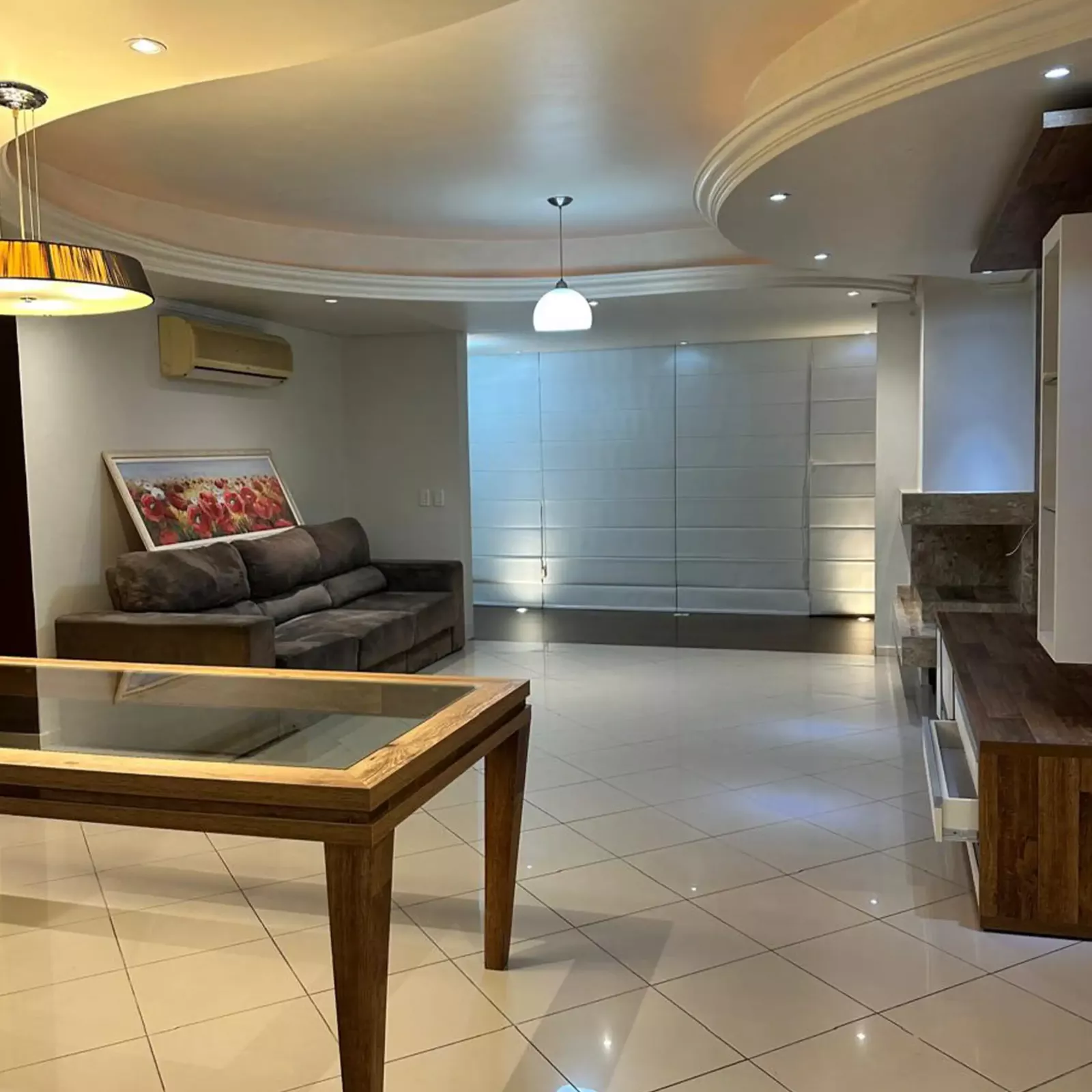 Sala de estar e jantar 