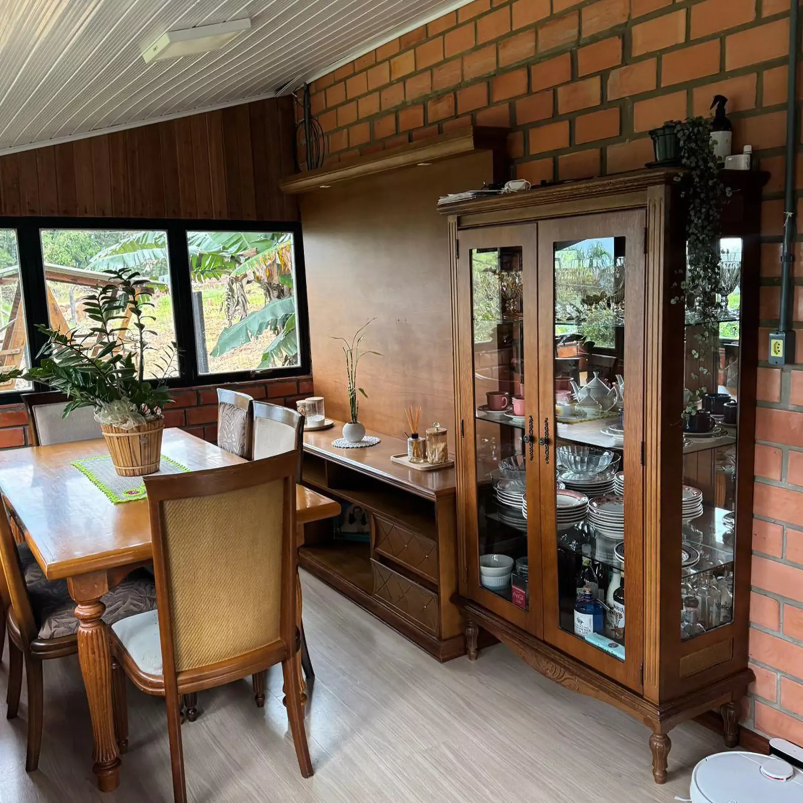 sala de estar e jantar 