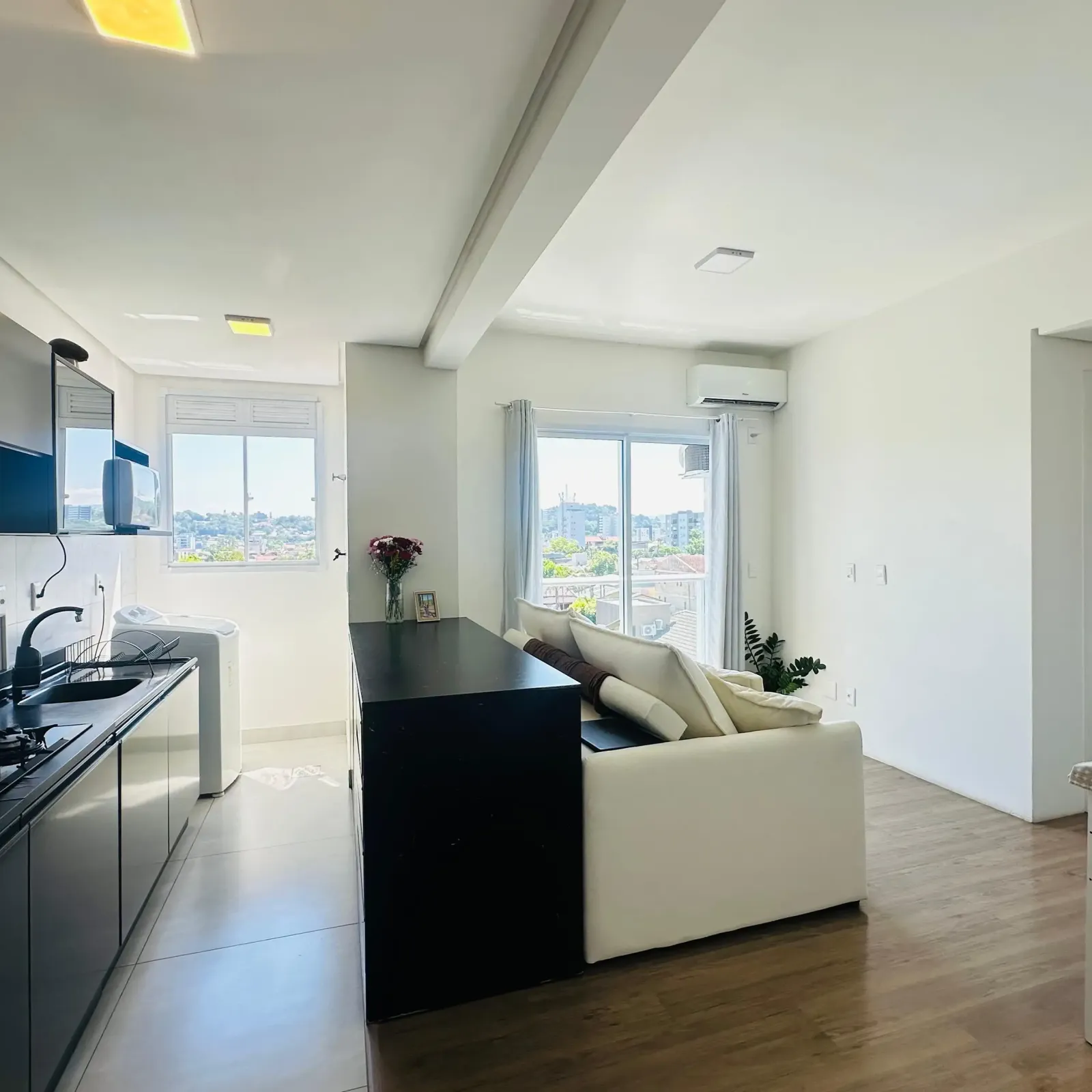 sala de estar e jantar 