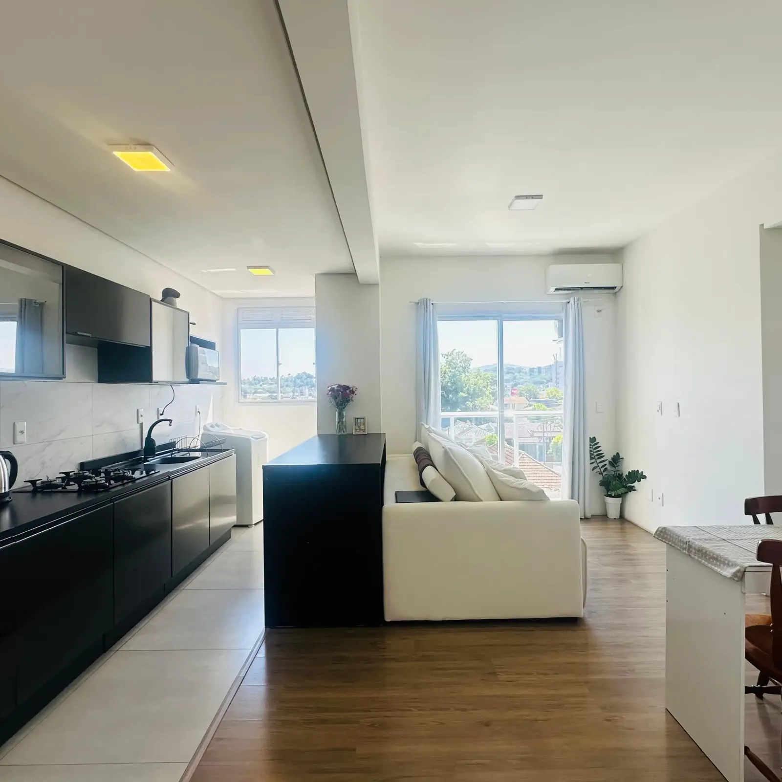 Sala de estar e jantar 