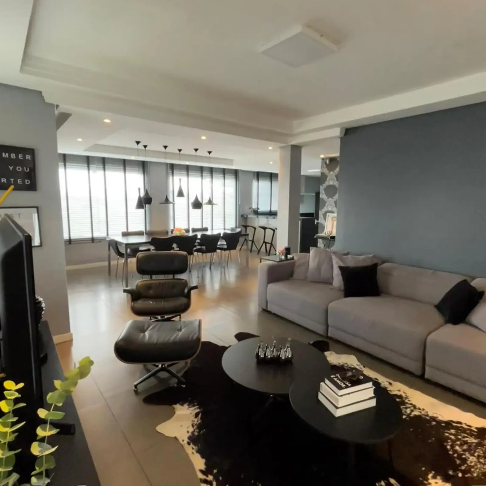 Sala de estar e jantar 