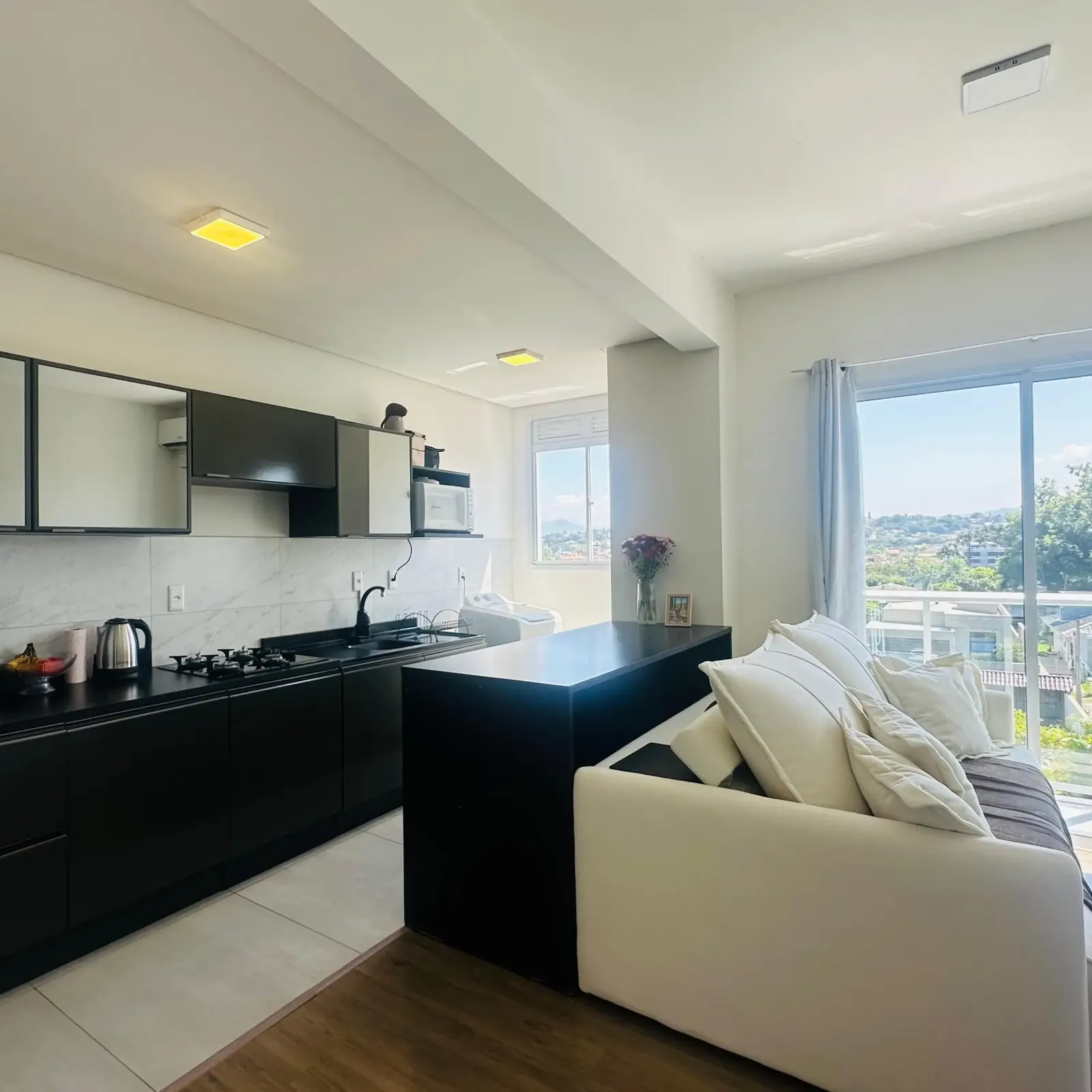 Sala de estar e jantar 