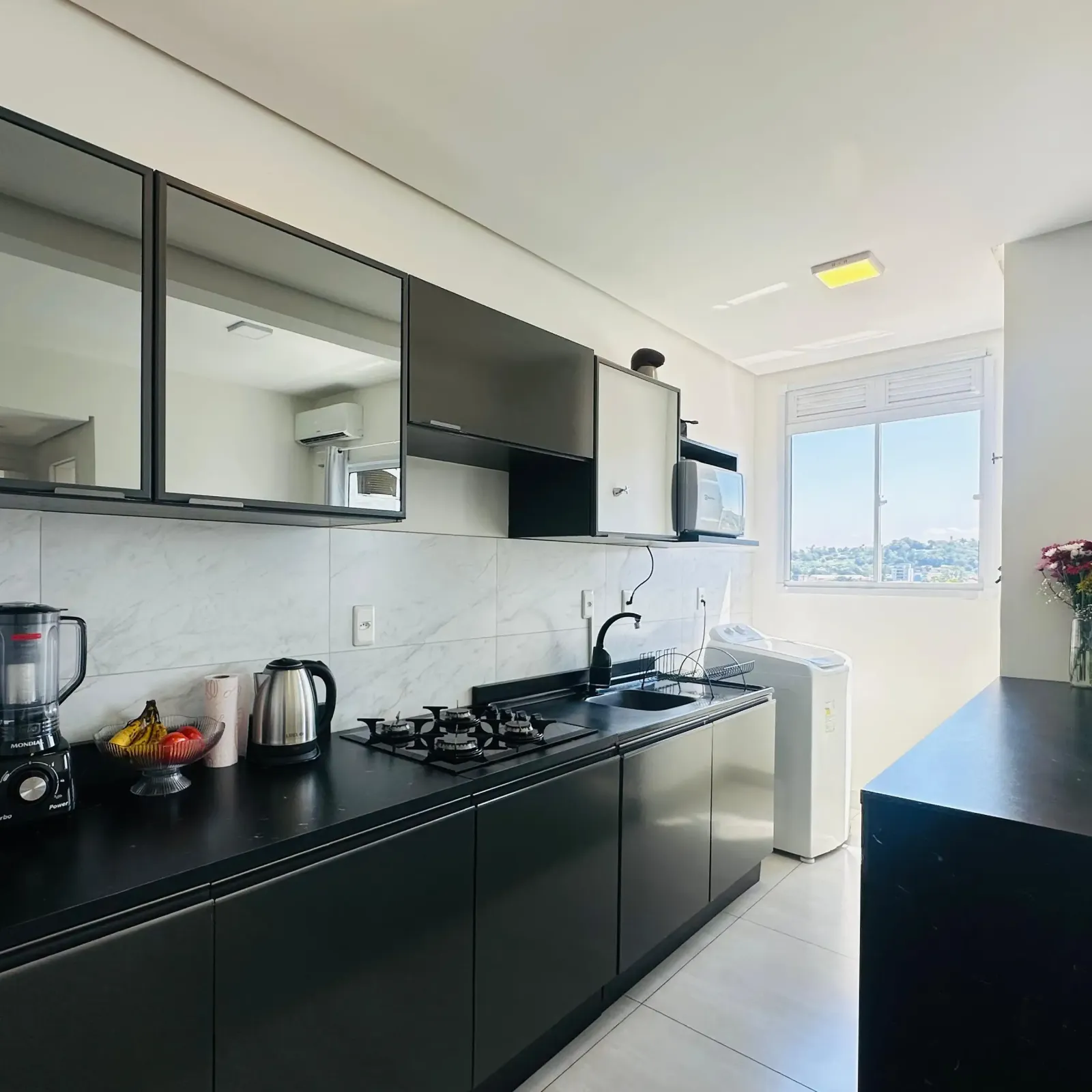 Sala de estar e jantar 