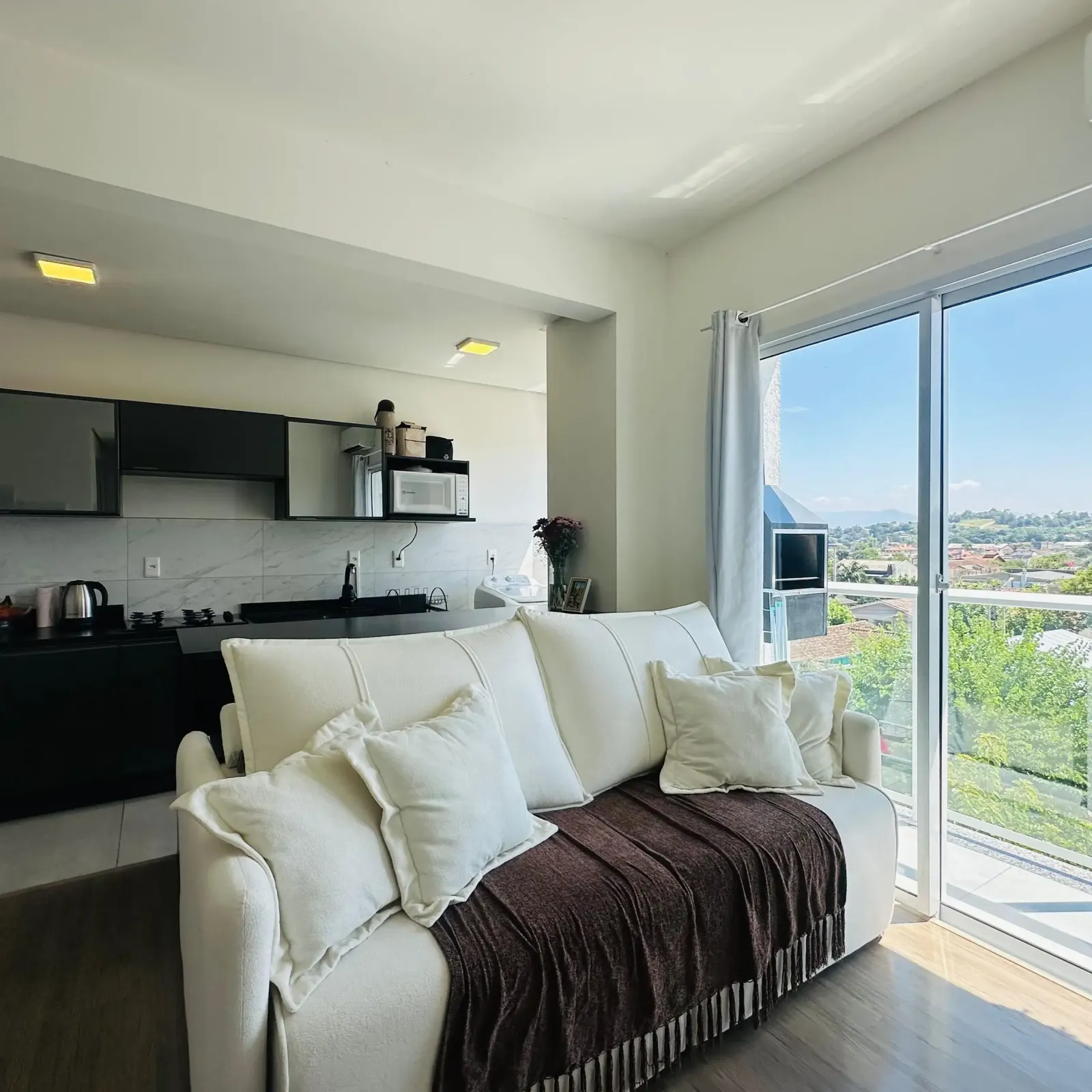 Sala de estar e jantar