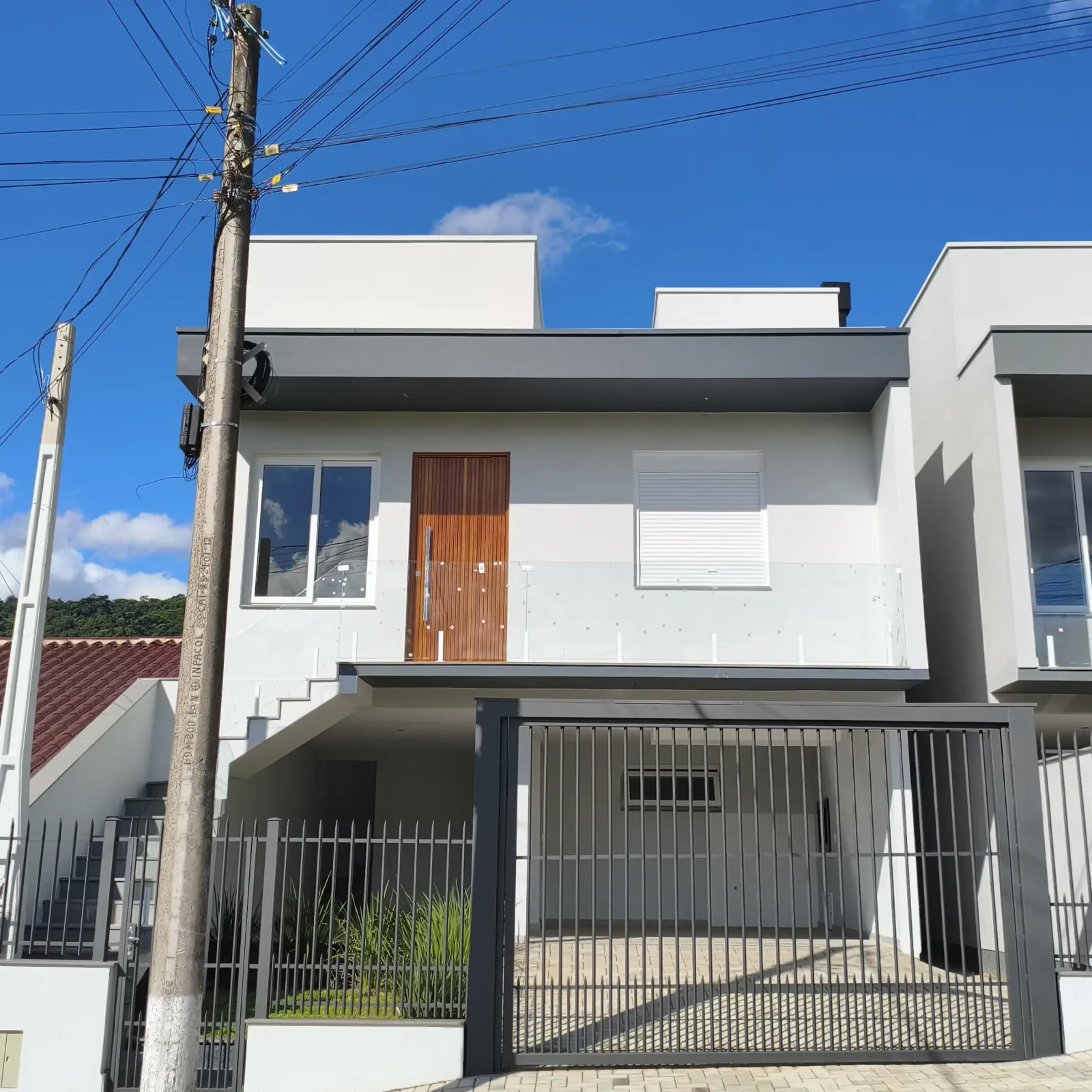 Frente da casa 