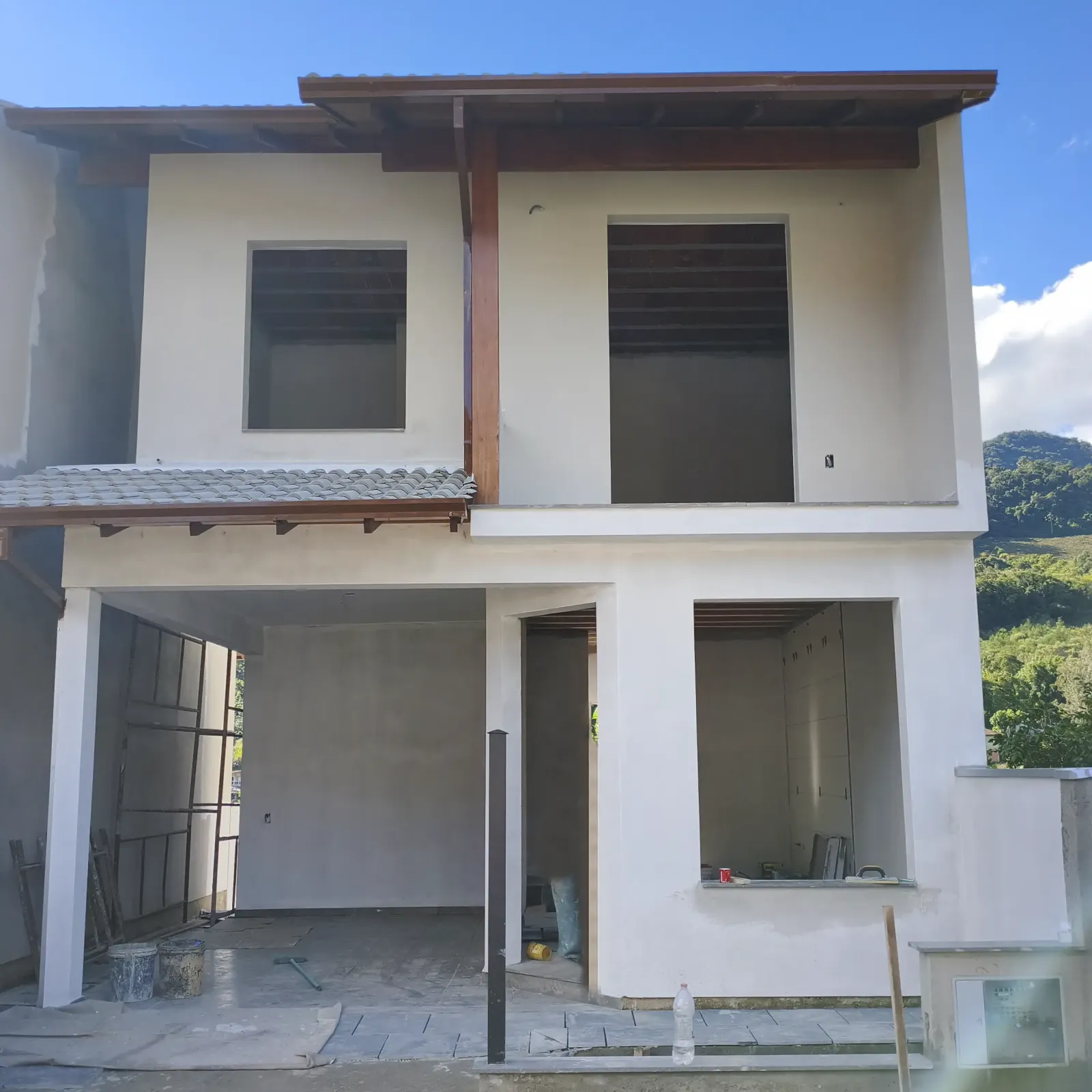 Frente da casa 
