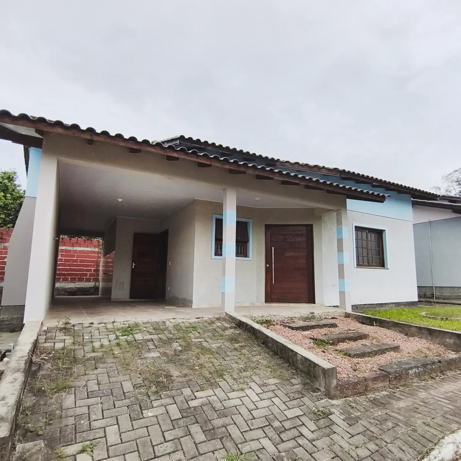 Frente da casa 