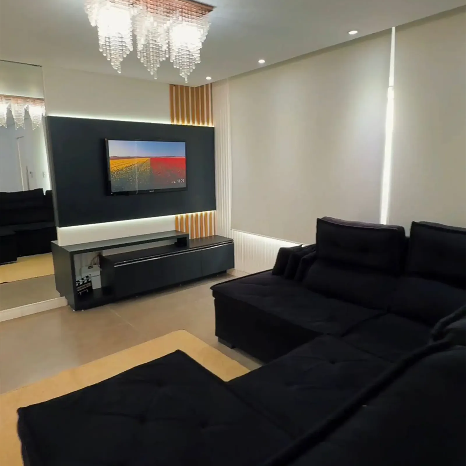 Sala de estar e jantar 