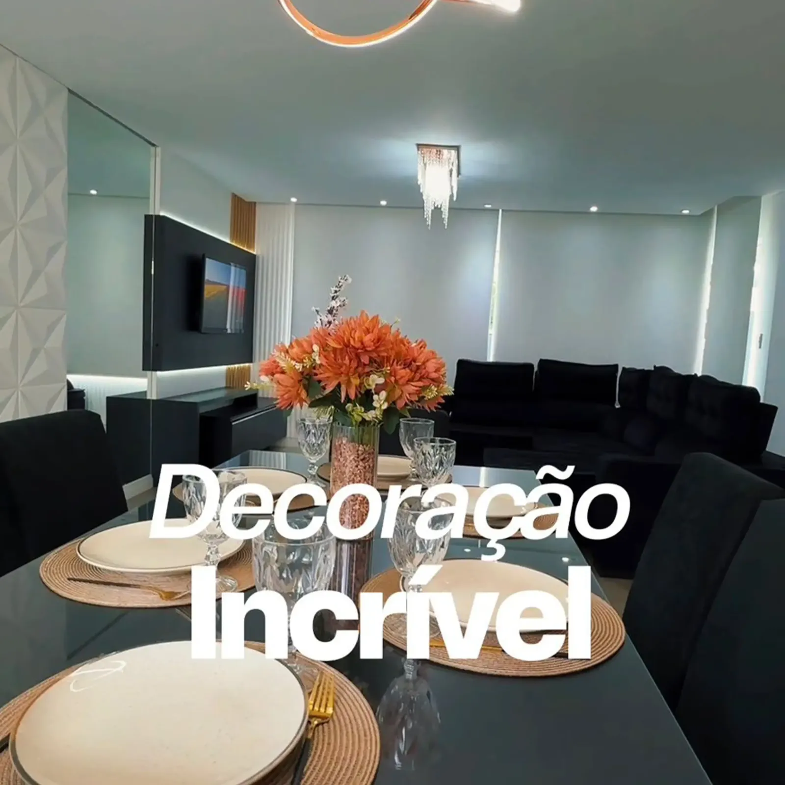 Sala de estar e jantar 
