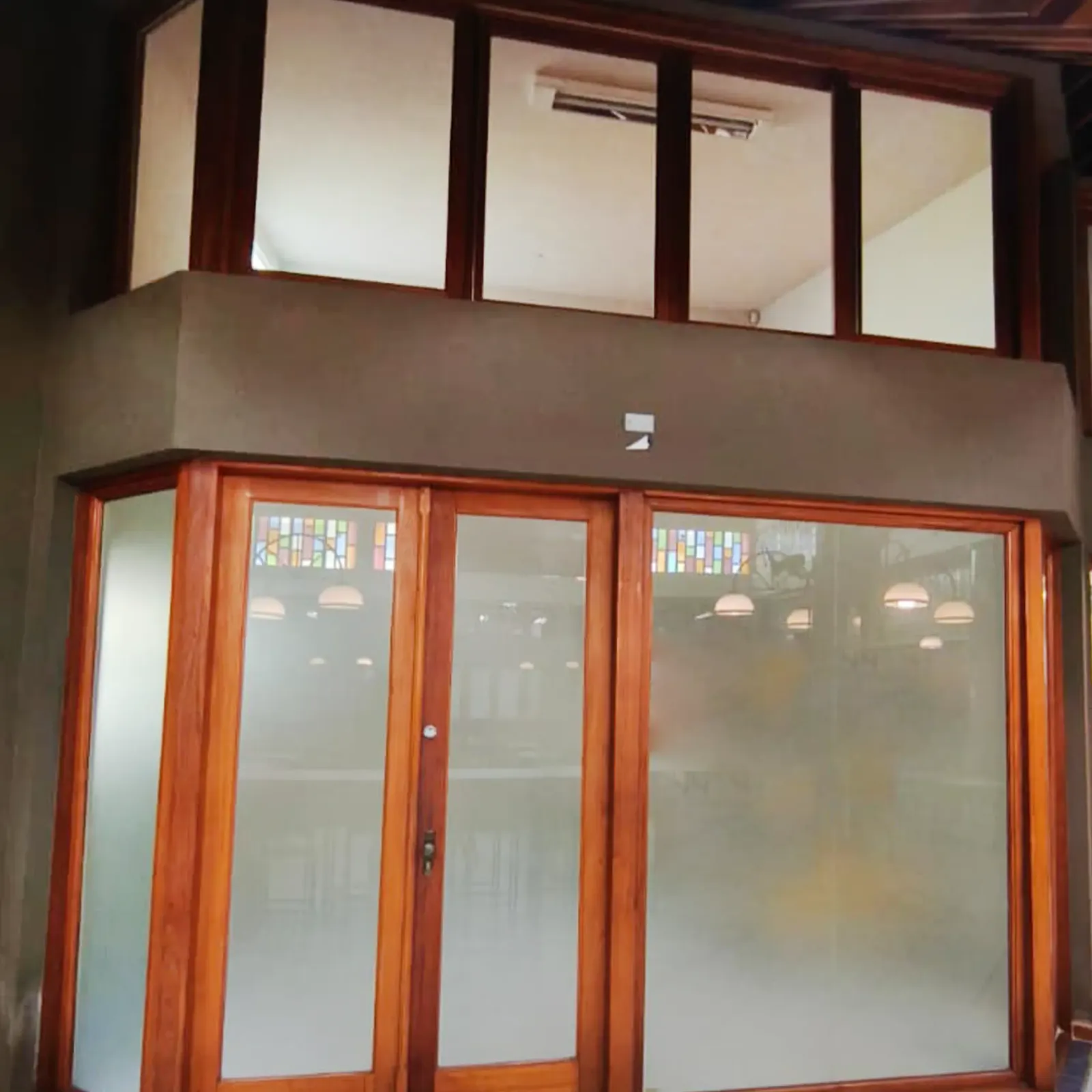 frente da sala