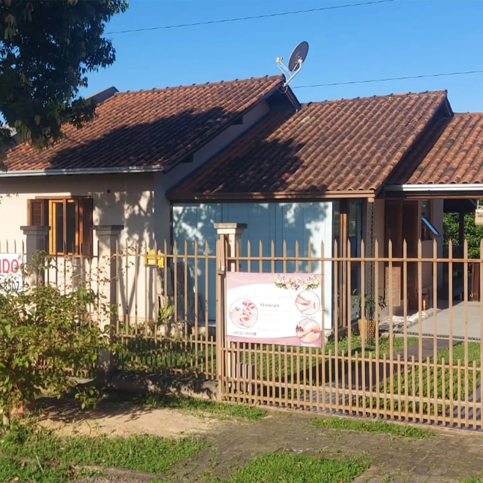 Frente da casa 