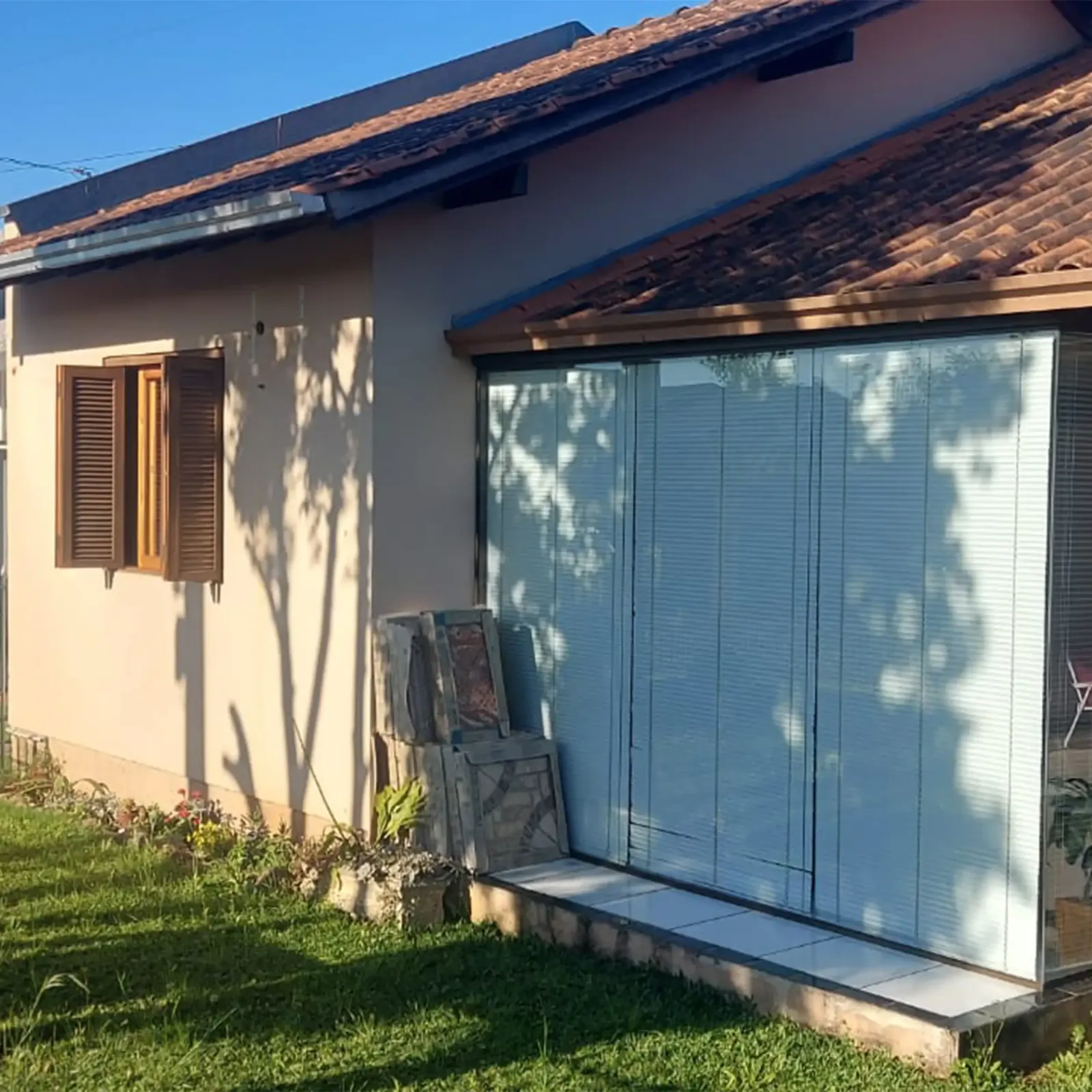 Frente da casa 