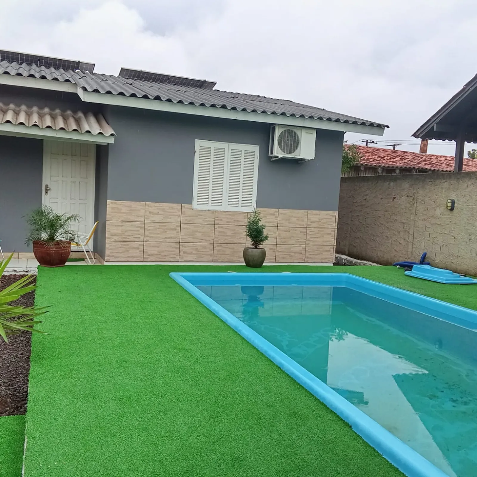 frente da casa