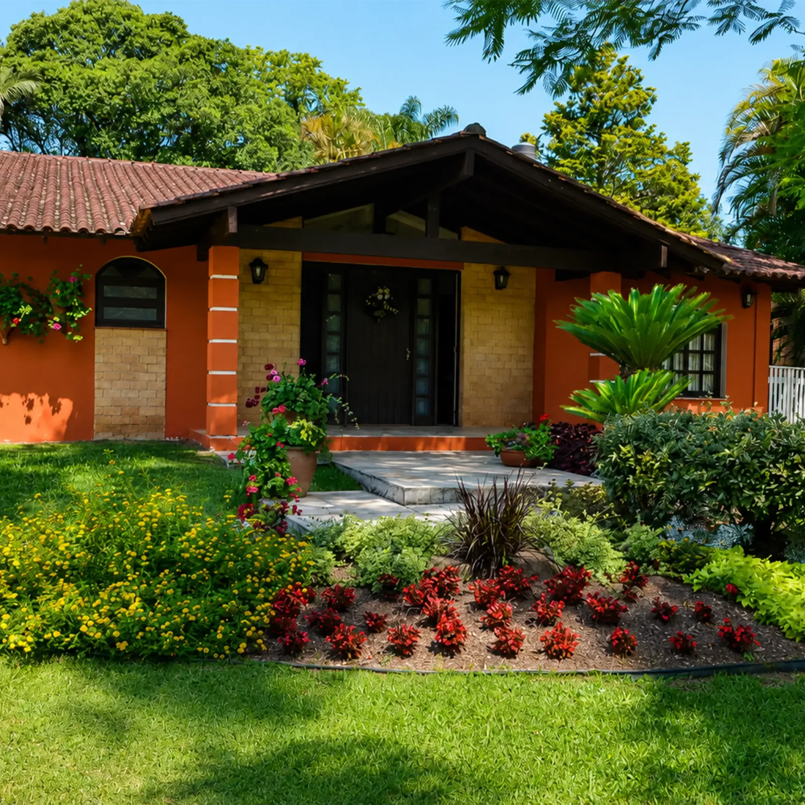 Fachada da casa