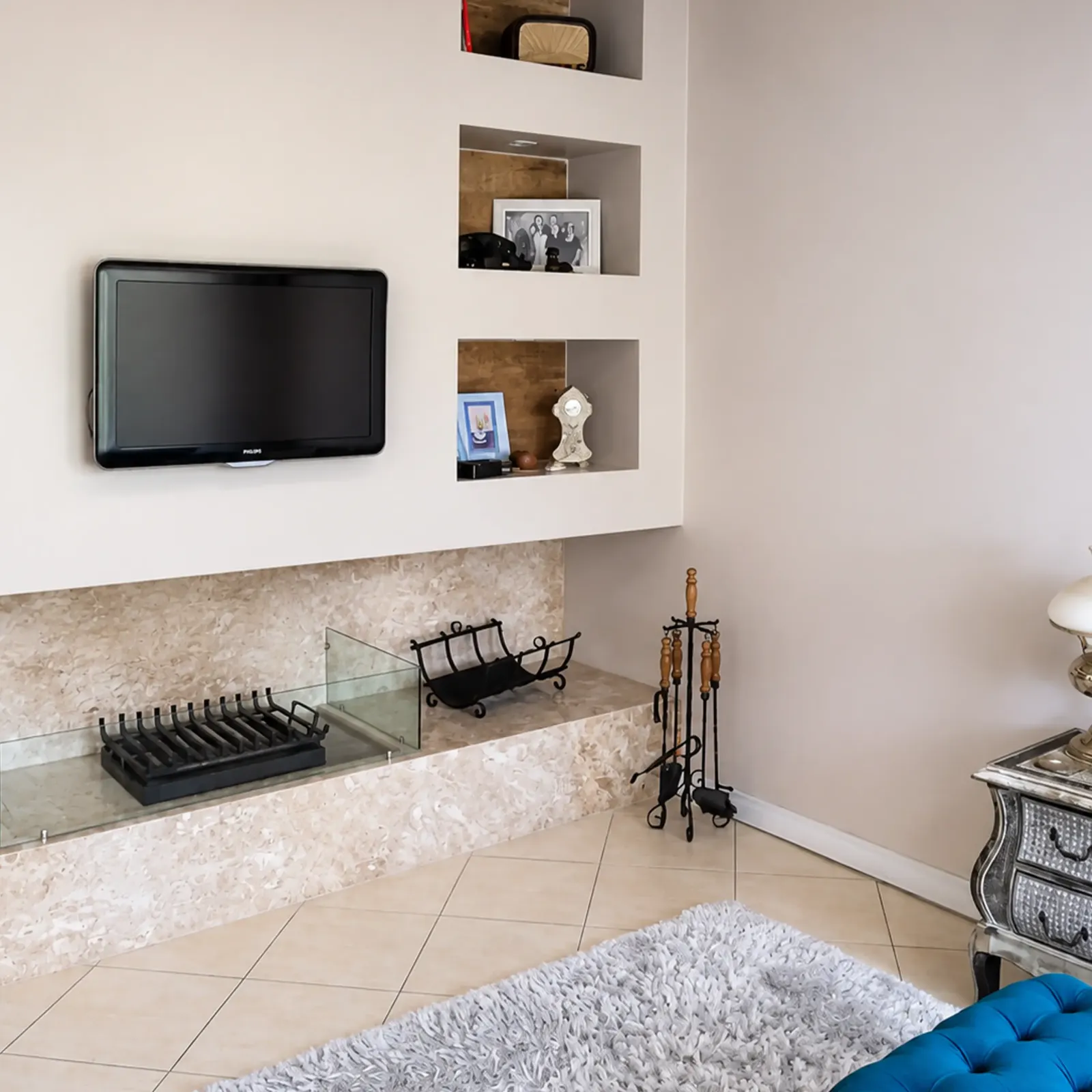 sala de televisão