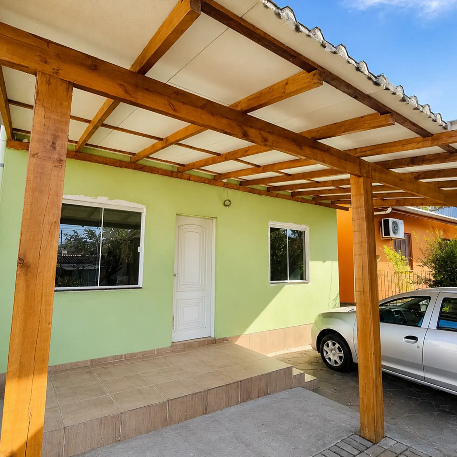 frente da casa