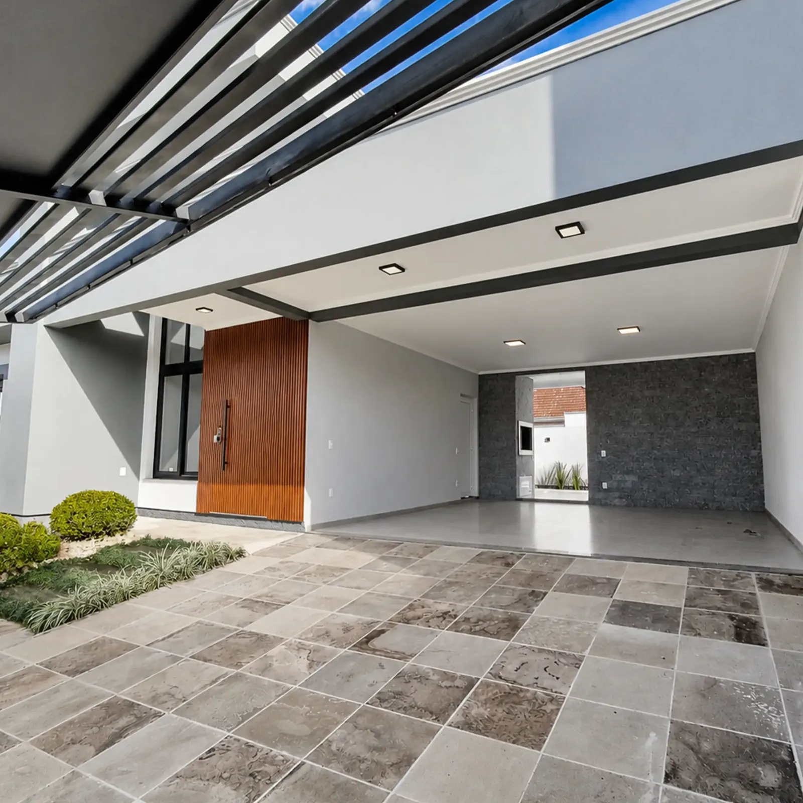 Frente da casa