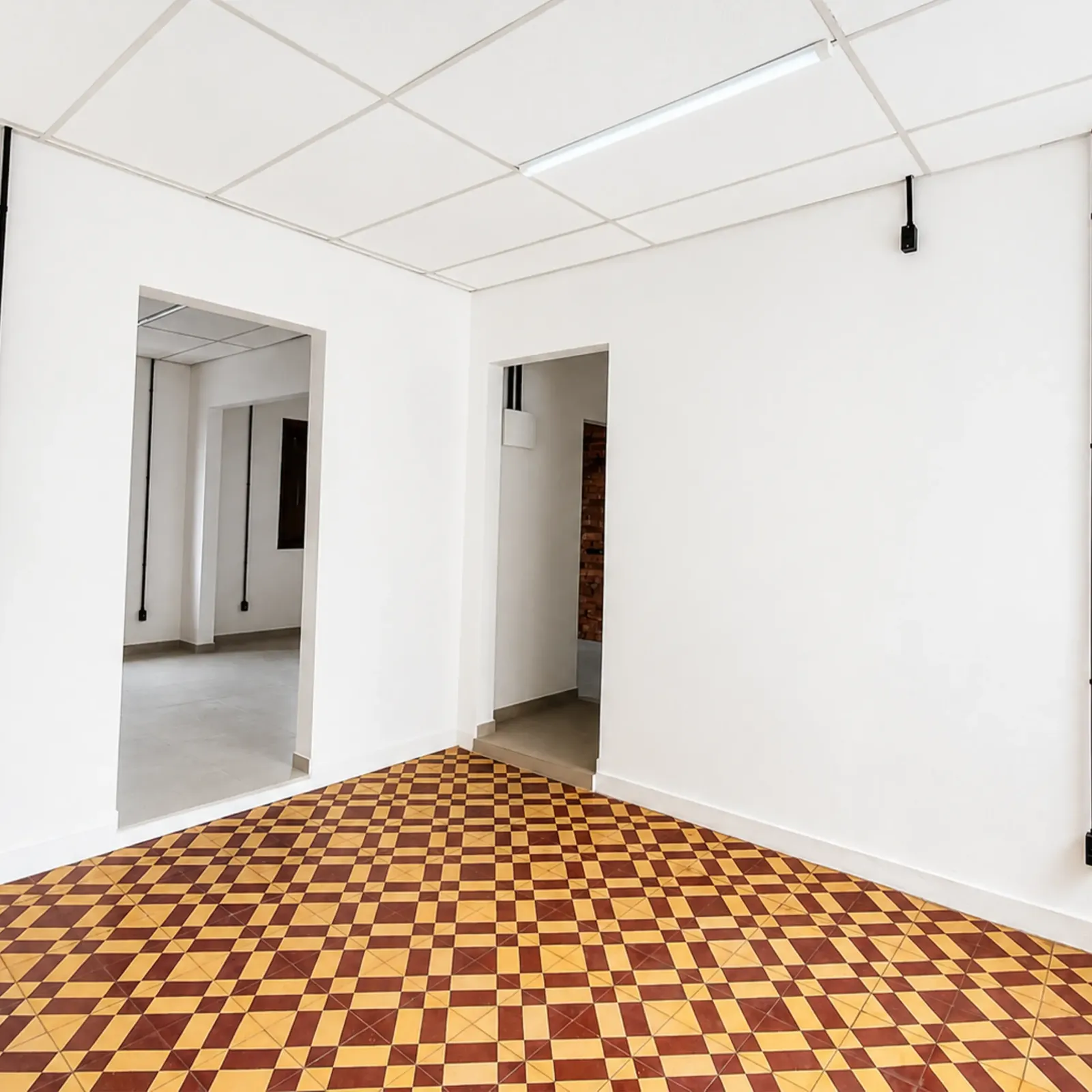 Entrada principal da sala