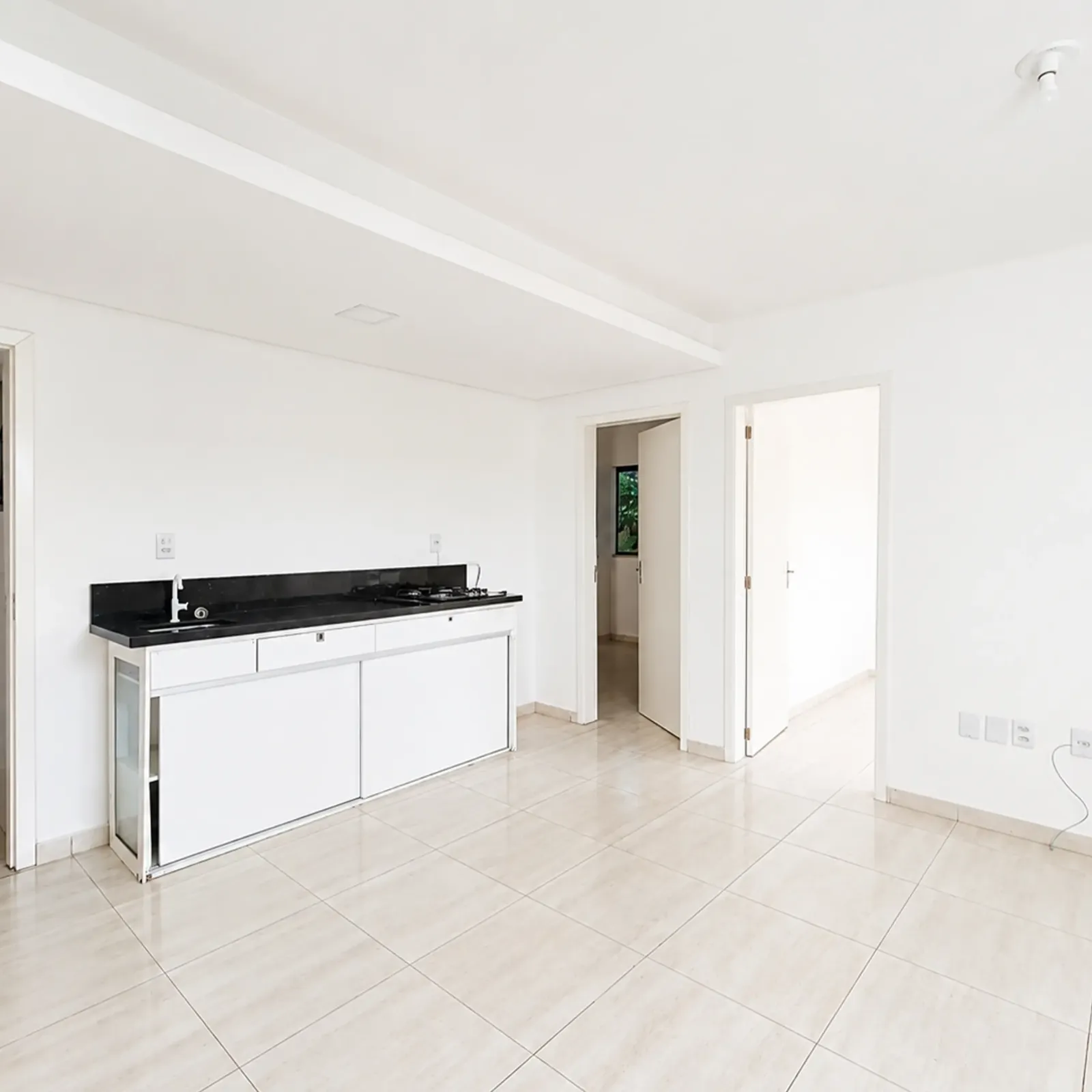 cozinha e sala de estar