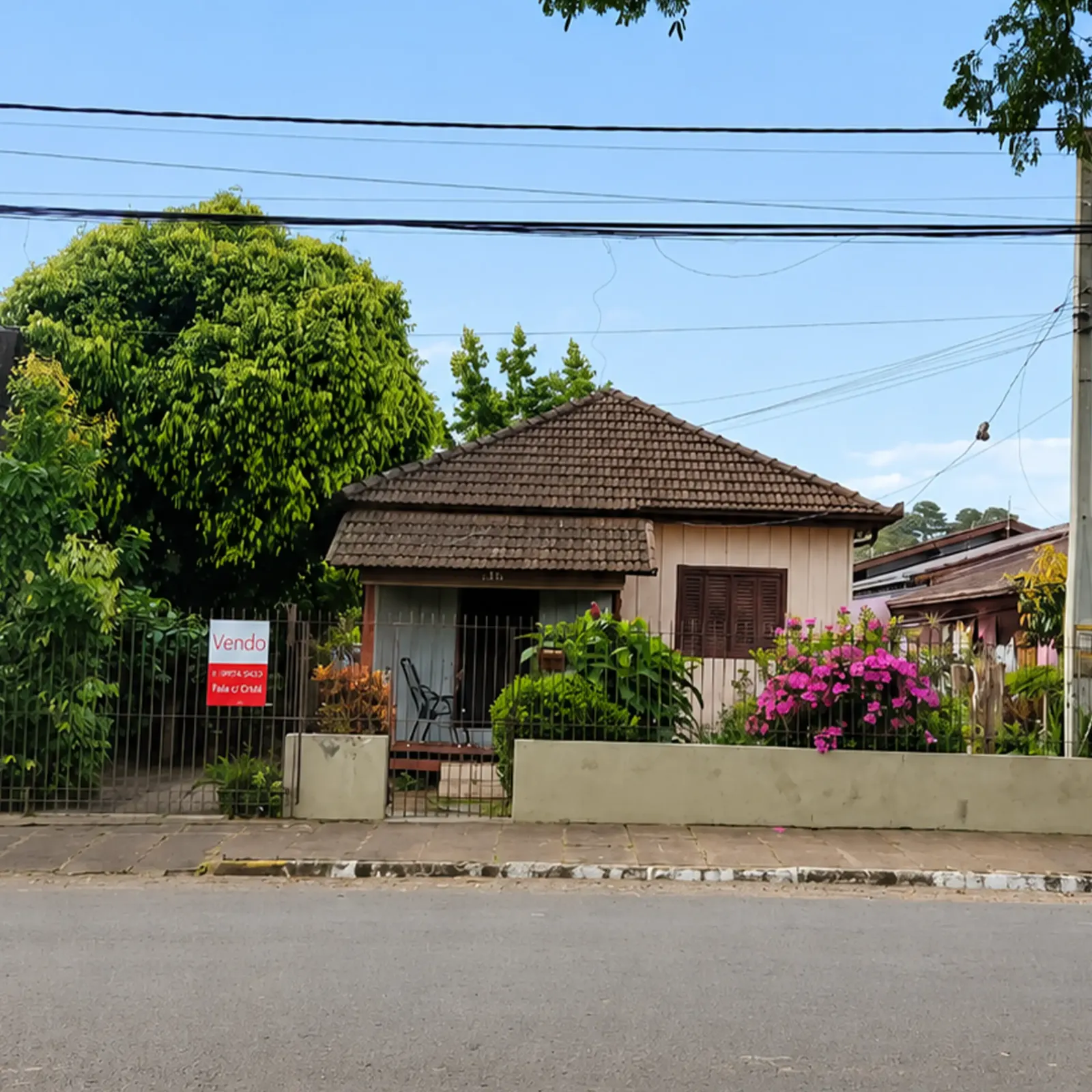 Fachada da casa