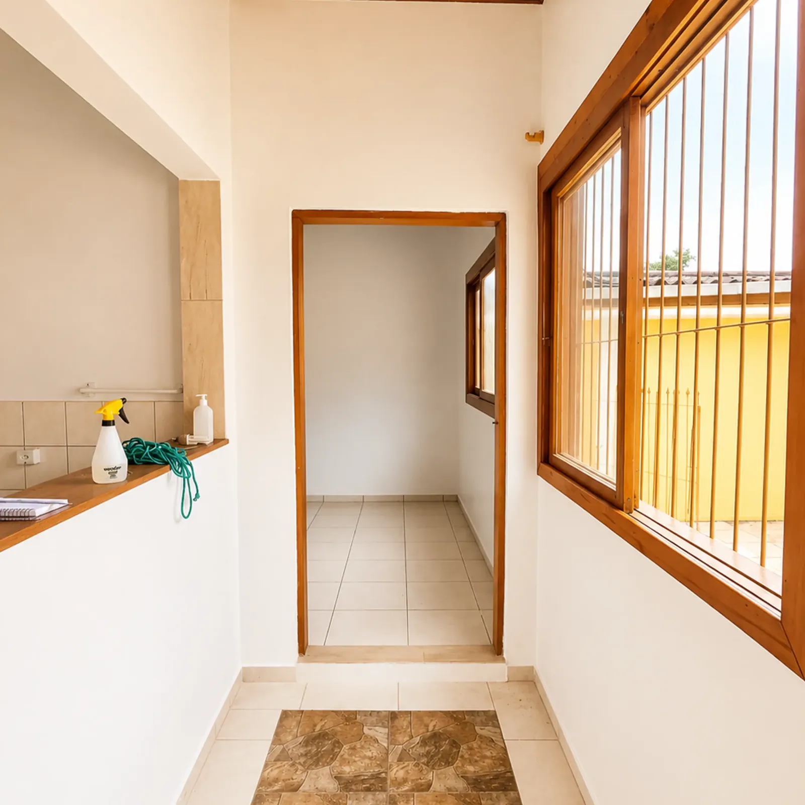 corredor da cozinha