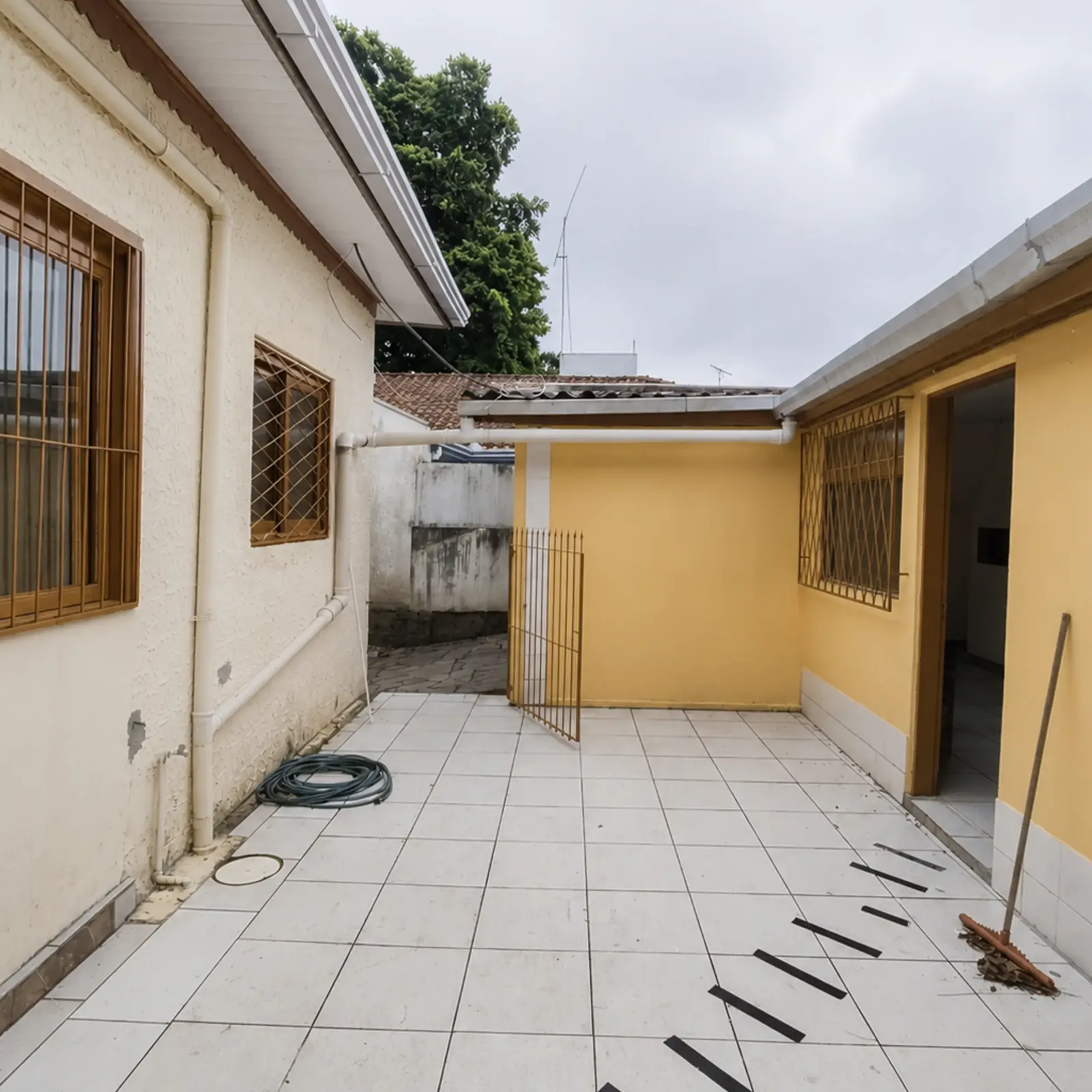 pátio interno