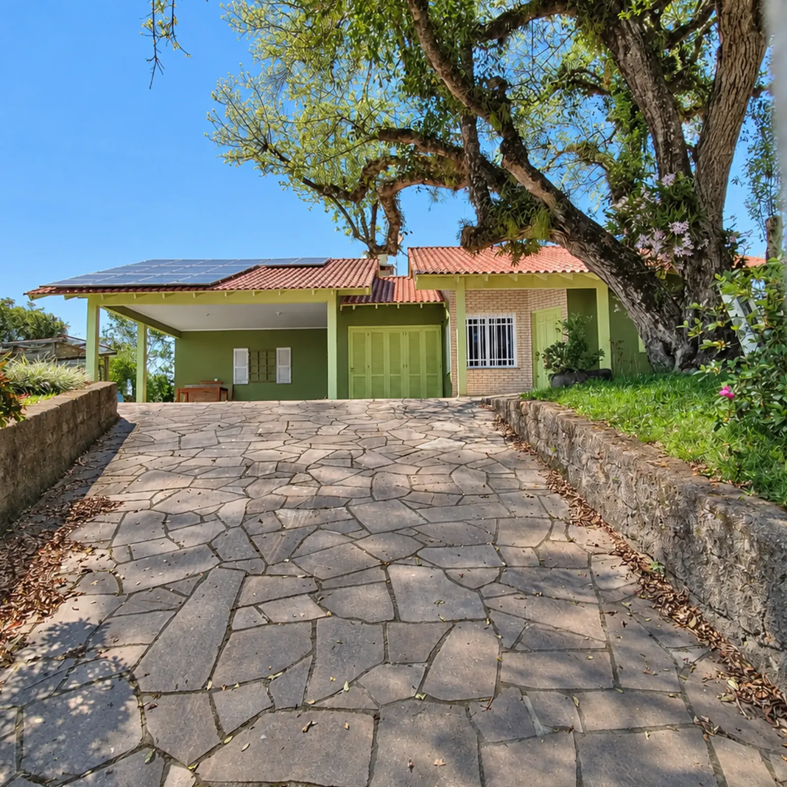 frente da casa
