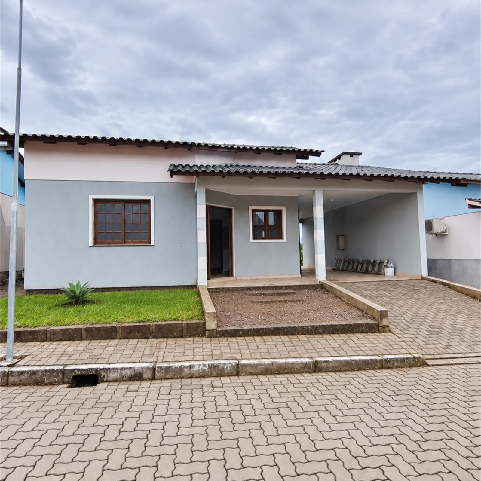 frente da casa