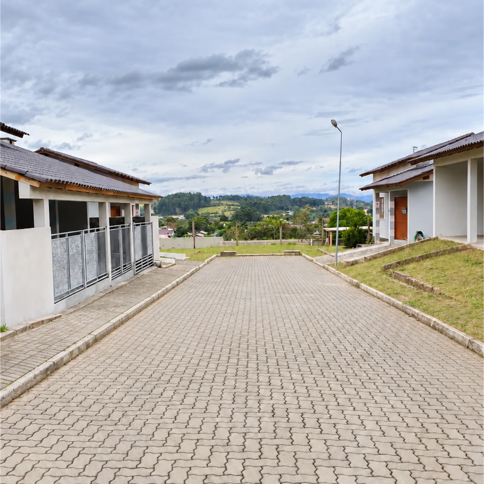 Rua do condomínio