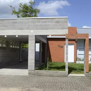Frente da casa 