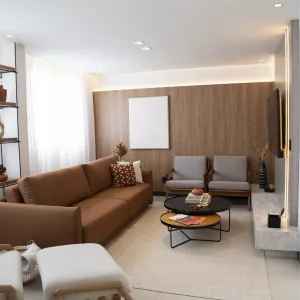 Sala de estar e jantar 