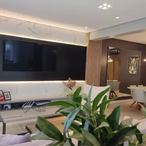 Sala de estar e jantar 