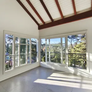 vista da janela da sala de estar