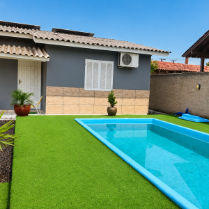frente da casa