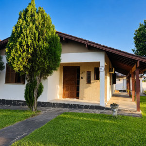 Fachada da casa