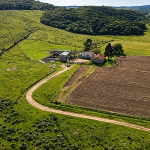 fazenda vista de cima