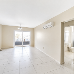 Sala de estar do apartamento