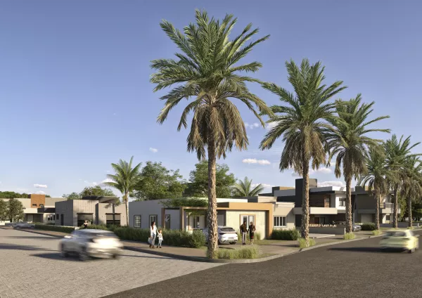 entrada do loteamento