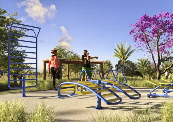 Academia ao ar livre