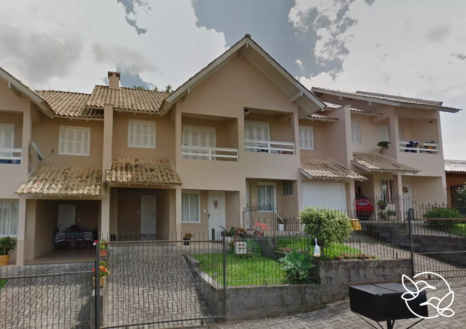 Fachada do sobrado